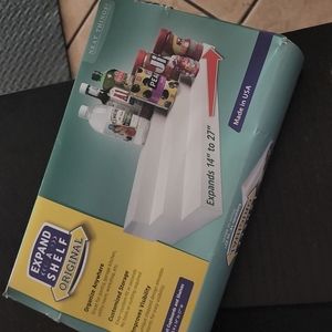1 Expand A Shelf, White Shelf organizer
